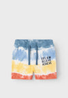 Name It Mini Boy Hubert Sweat Shorts, Provincial Blue