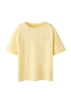 Name It Kid Girl Jassa Summer California Graphic Tee, Yellow