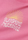 Name It Kid Girl Jassa Summer Sunrise Graphic Tee, Pink