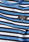 Name It Mini Boy Jellan Stripe Tee, Blue