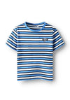 Name It Mini Boy Jellan Stripe Tee, Blue