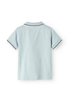 Name It Mini Boy Dakan Short Sleeve Polo, Celestial Blue