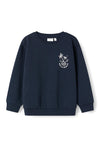 Name It Mini Boy Vasse Long Sleeve Sweater, Navy Blazer