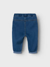 Name It Baby Boy Berlin Carrot Jeans, Medium Blue Denim