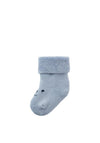 Name It Baby Boy Toddo Terry Sock, Zen Blue