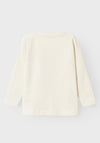Name It Mini Girl Tutte Long Sleeve Top, Jet Stream