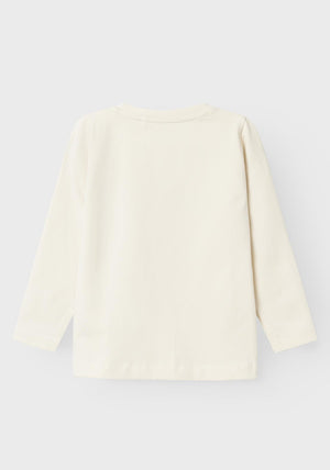 Name It Mini Girl Tutte Long Sleeve Top, Jet Stream
