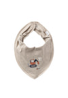 Name It Baby Boy Bevan Scarf Bib, Pure Cashmere