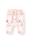 Name It Baby Girl Vandora Print Pant, Sepia Rose