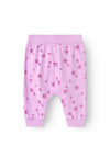 Name It Baby Girl Vandora Print Pant, Violet Tulle