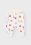 Name It Baby Girl Vandora Print Pant, Jet Stream