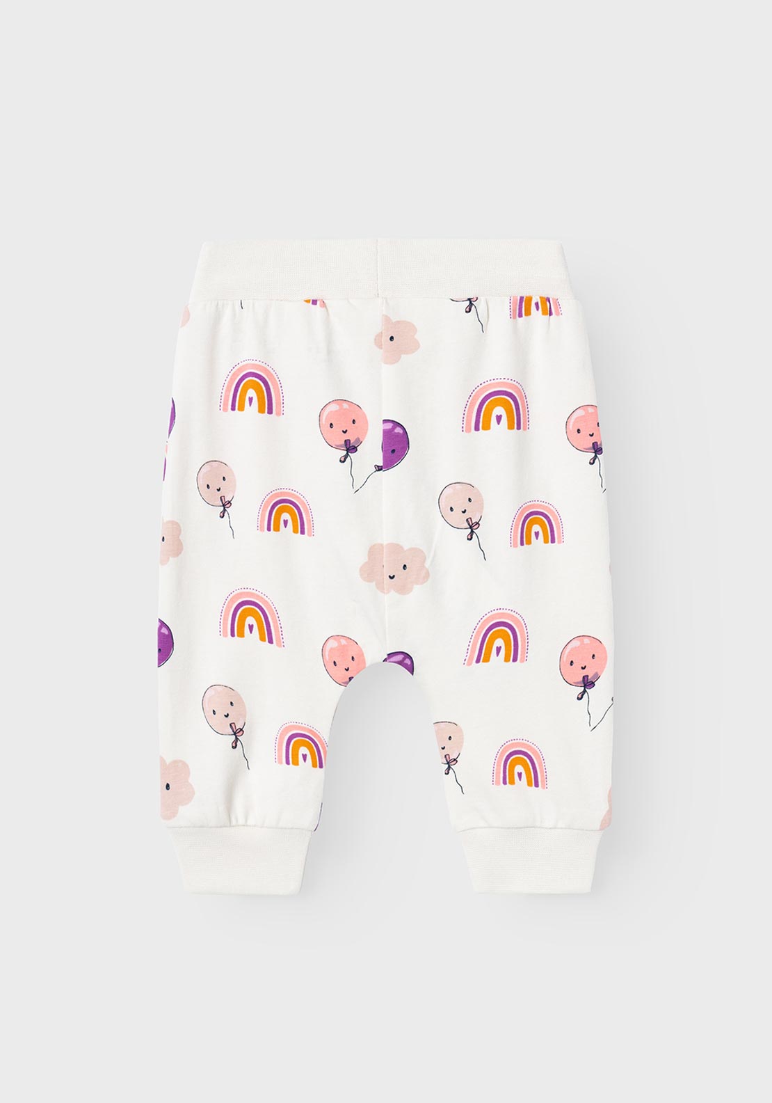 Name It Baby Girl Vandora Print Pant, Jet Stream