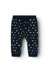 Name It Baby Girl Vandora Print Pant, Dark Sapphire