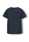 Name It Mini Boy Vagno Short Sleeve Tee, Dark Sapphire