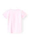 Name It Baby Girl Finna Short Sleeve Tee, Parfait Pink
