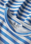 Name It Mini Girl Joane Nautical Stripe Dress, Blue & White