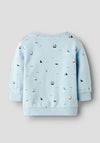 Name It Baby Boy Fris Long Sleeve Sweater, Celestial Blue
