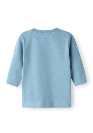 Name It Baby Boy Frans Long Sleeve Top, Spring Lake