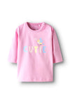 Name It Baby Girl Vubie Long Sleeve Top, Pink Frosting