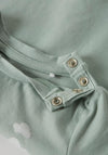 Name It Baby Boy Harrison Monkey Tee, Aqua Gray