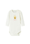 Name It Baby Girl Jolanta Bodysuit, Off White