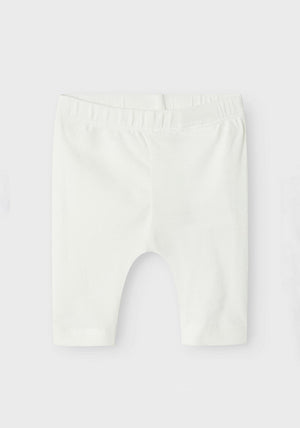 Name It Baby Girl Jabelle Watermelon Capri Leggings, Off White & Pink