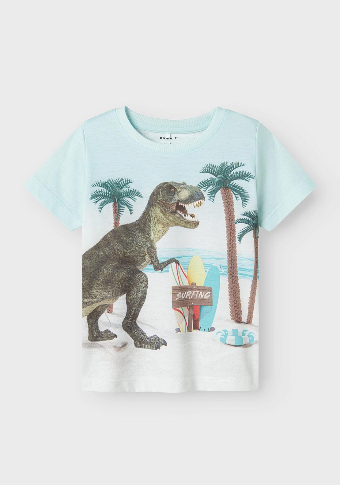 Name It Mini Boy Jako T-Res Summer Tee, Green