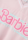 Name It Kid Girl Barbie Baseball Tee, Ballerina