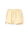 Name It Kid Girl Jug Sweat Shorts, Bleached Sand