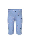Name It Mini Girl Hearts Print Capri Legging, Blue
