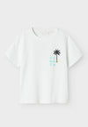 Name It Kid Boy Jerko Summer Tee, White