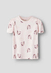 Name It Mini Girl Jane Short Sleeve Top, Ballerina