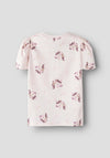 Name It Mini Girl Jane Short Sleeve Top, Ballerina