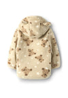 Name It Baby Boy Meeko Fleece Jacket, Beige
