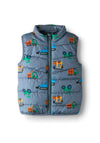 Name It Mini Boy My Lane Construction Gilet, Grey