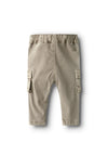 Name It Baby Boy Ben Baggy Cargo Trouser, Beige