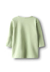 Name It Baby Girl Tanya Long Sleeve Top, Green