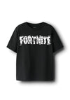 Name It Kid Boy Jamba Fortnite Short Sleeve Tee, Black
