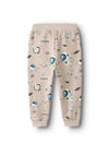 Name It Mini Boy Dace Print Jogger, Beige
