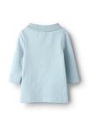 Name It Baby Boy Dieter Long Sleeve Polo Top, Blue