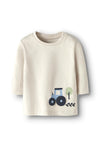 Name It Baby Boy Vobbi Long Sleeve Top, Beige