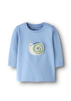 Name It Baby Boy Vobbi Long Sleeve Top, Blue