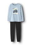 Name It Kid Boy Racer Pyjama Set, Blue