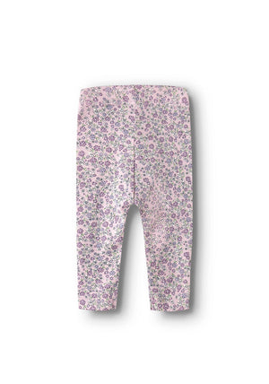Name It Baby Girl Tuline Floral Legging, Pink
