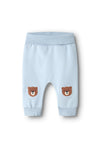 Name It Baby Boy Daddel Teddy Jogger, Blue