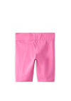 Name It Kid Girl Solid Biker Short, Pink