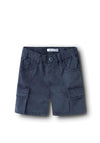 Name It Mini Boy Ben Cargo Short, Navy