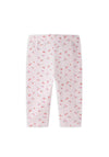 Name It Mini Girl Vivian Floral & Cherry Capri Legging, Pink