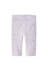 Name It Mini Girl Vivian Floral Capri Legging, Lilac