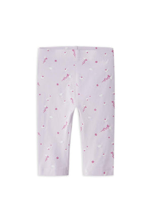 Name It Mini Girl Vivian Floral Capri Legging, Lilac